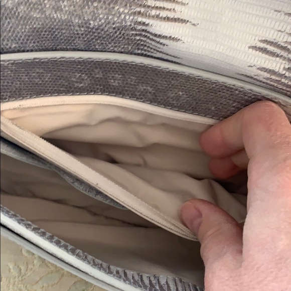 ColeHaan Purse NWOT Never used tan, cream and gold - Picture 9 of 11